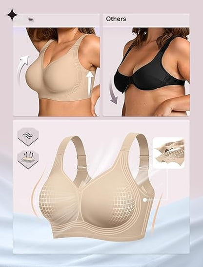 maison belle™ Jelly Bra – Wirefree Full Coverage Lift & Support